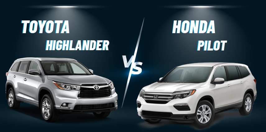 Honda Pilot vs Toyota Highlander