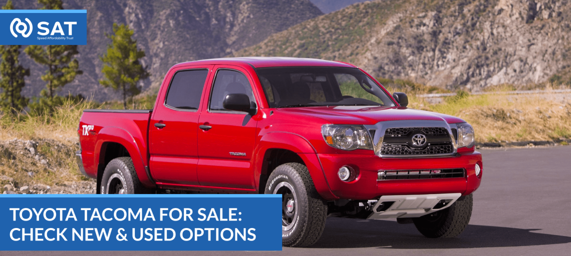 Toyota Tacoma for Sale: Check New & Used Options